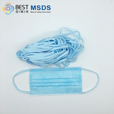 Красочные эластичные петли уха на маски 3.5mm