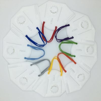квартира устранимой петли уха лицевого щитка гермошлема 3ply эластичной материальная красочная вокруг эластичной веревочки