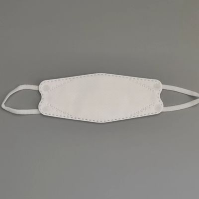 Ухо мягкой носки Stretchy закрепляет петлей белый шнур эластичной резиновой ленты для маски ребенк KF94