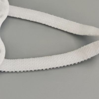 Ухо мягкой носки Stretchy закрепляет петлей белый шнур эластичной резиновой ленты для маски ребенк KF94