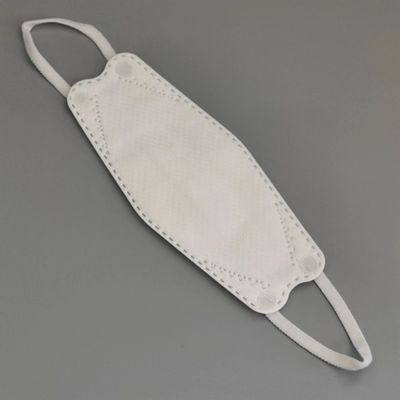 Ухо мягкой носки Stretchy закрепляет петлей белый шнур эластичной резиновой ленты для маски ребенк KF94