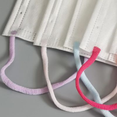 Stretchy тонкое мягкое эластичное ухо закрепляет петлей веревочка на лицевой щиток гермошлема 5mm